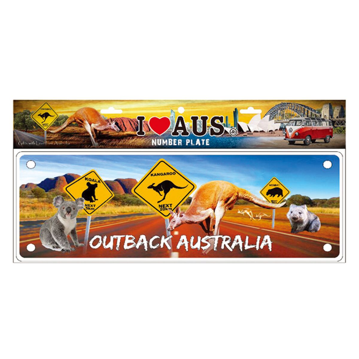 Number Plate Outback Australia