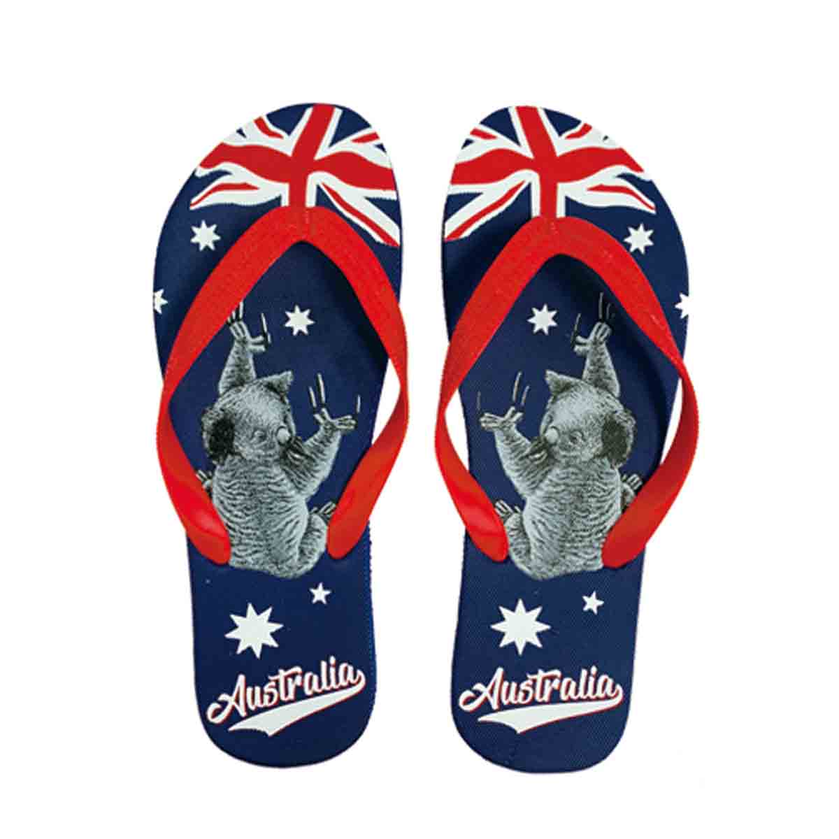 Thongs Koala & AUS Flag