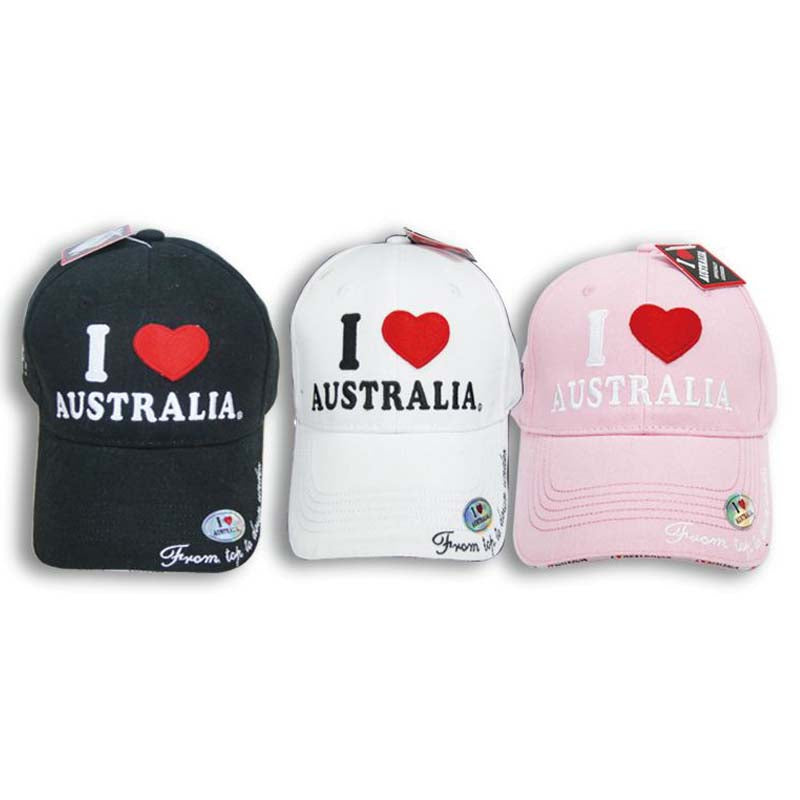 Cap I Love Australia Multi Colour