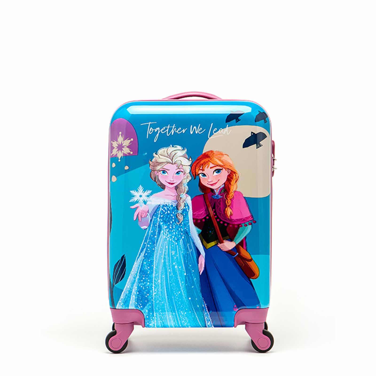 Disney-Frozen-20inch-Carry-On-Suitcase-Front-Front-Logo