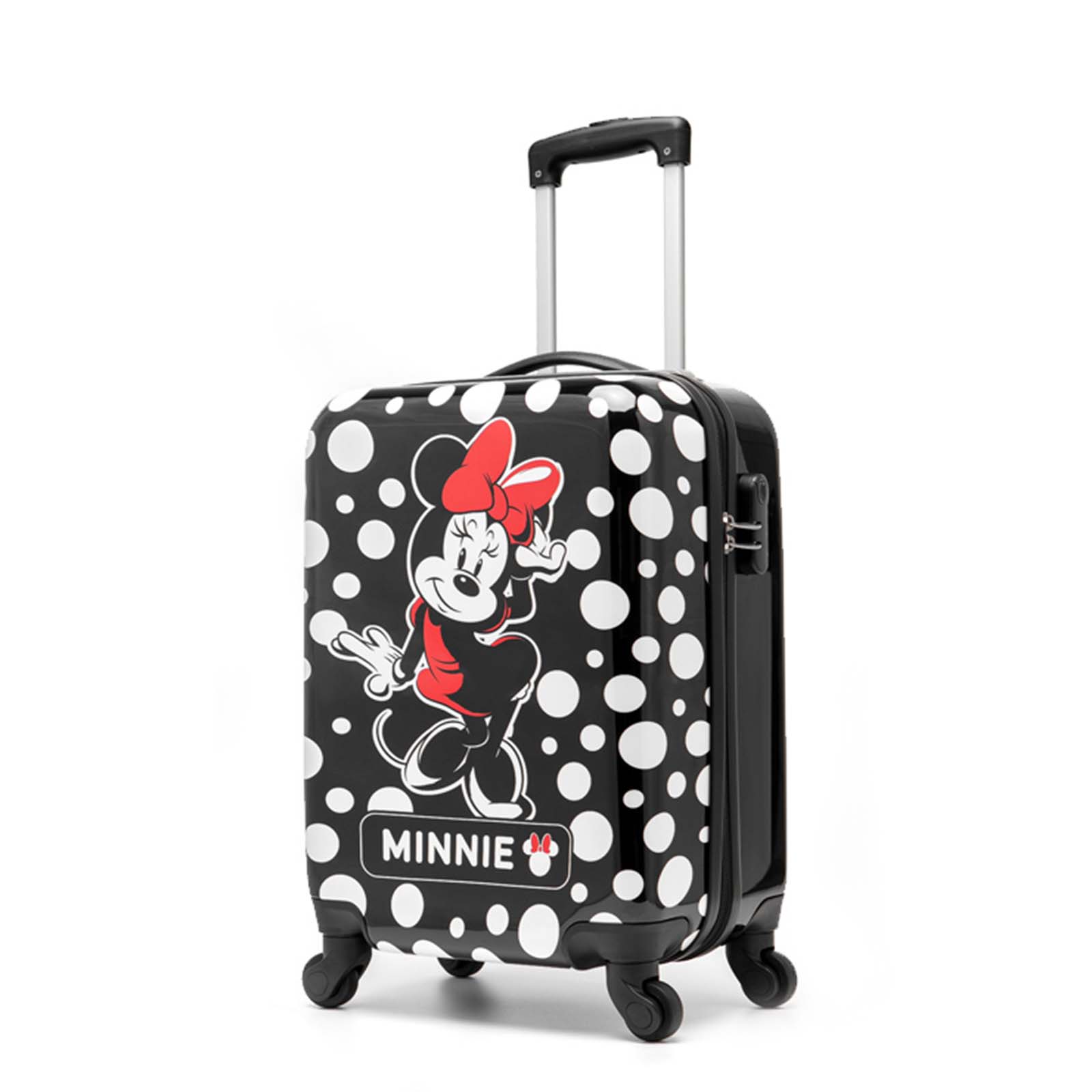 Disney-Minnie-Mouse-20inch-Carry-On-Suitcase-Front-Angle