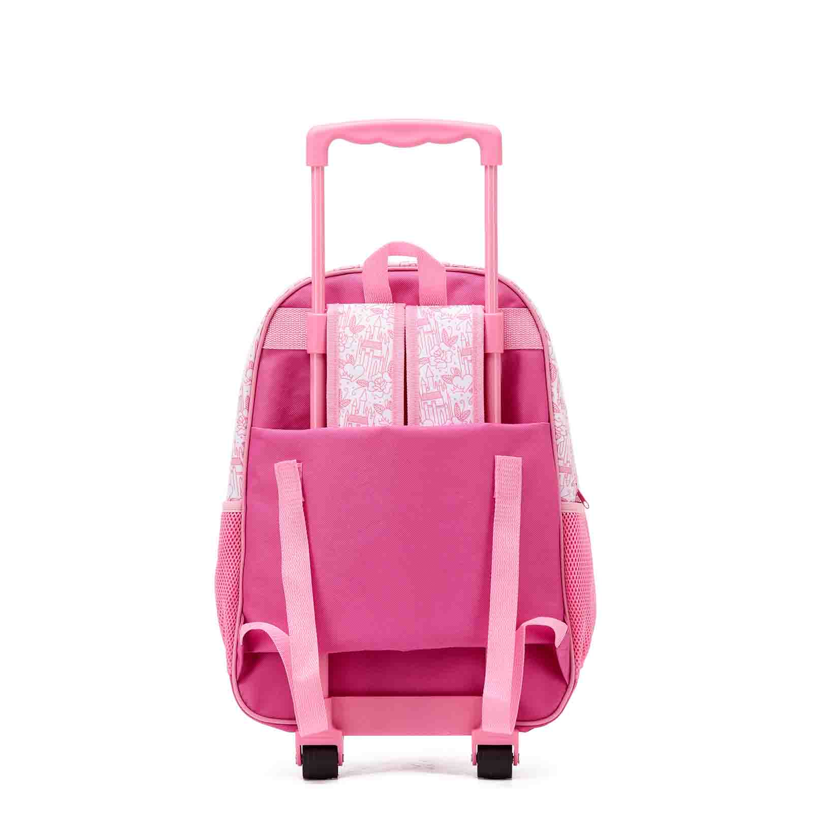 Disney-Princess-17inch-Trolley-Backpack-Back