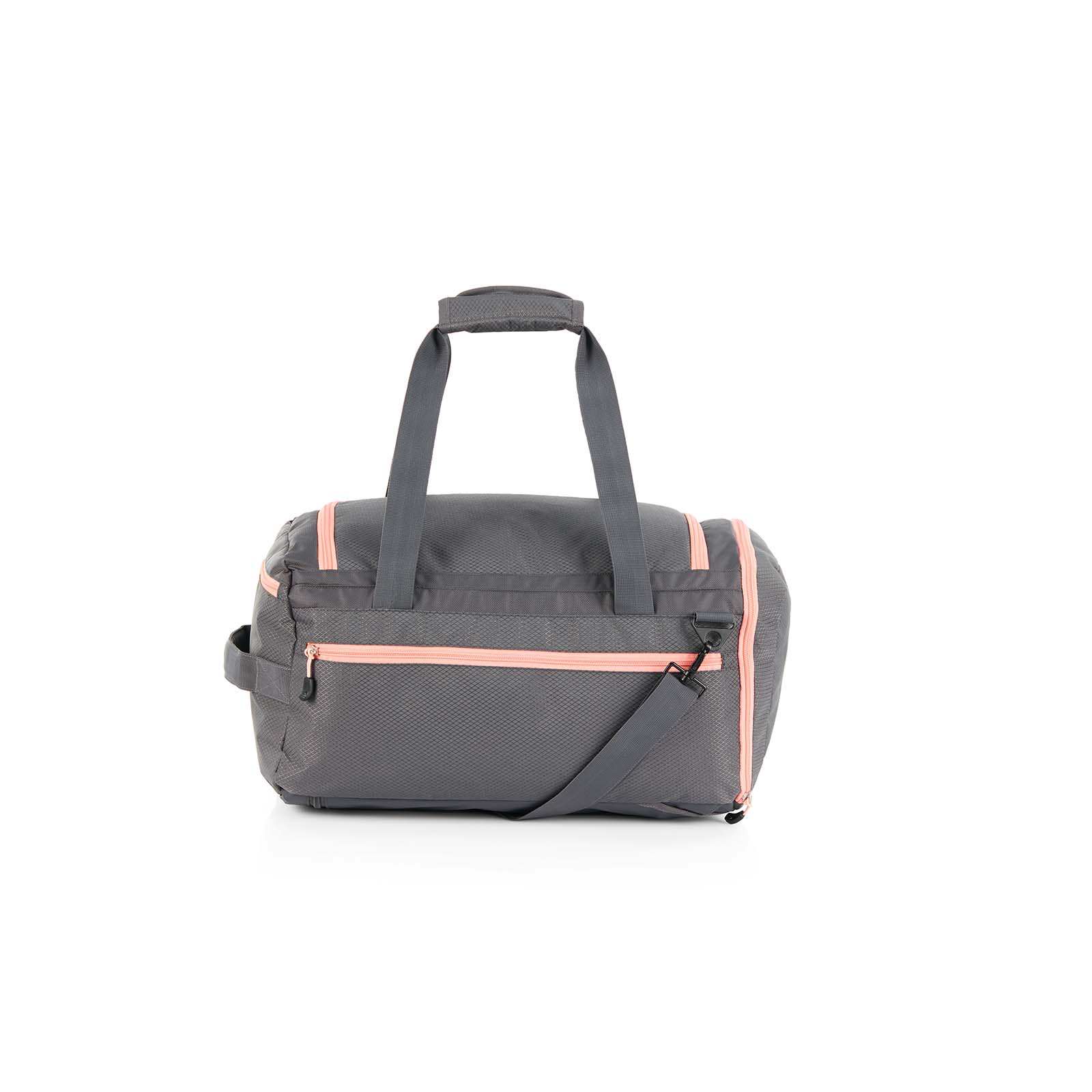 High-Sierra-48cm-Convertible-Sports-Duffle-Grey-Pink-Back