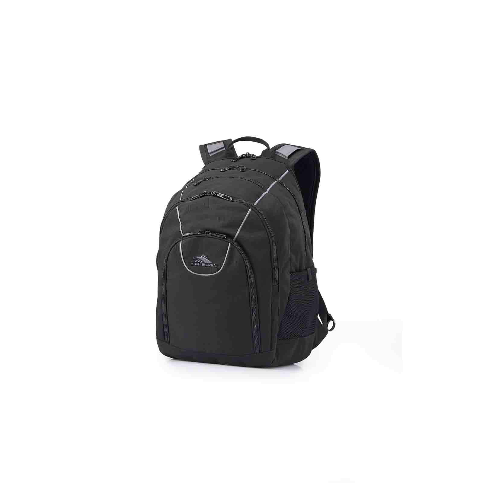 High-Sierra-Academy-3-Eco-15-Inch-Laptop-Backpack-Black-Front-Angle