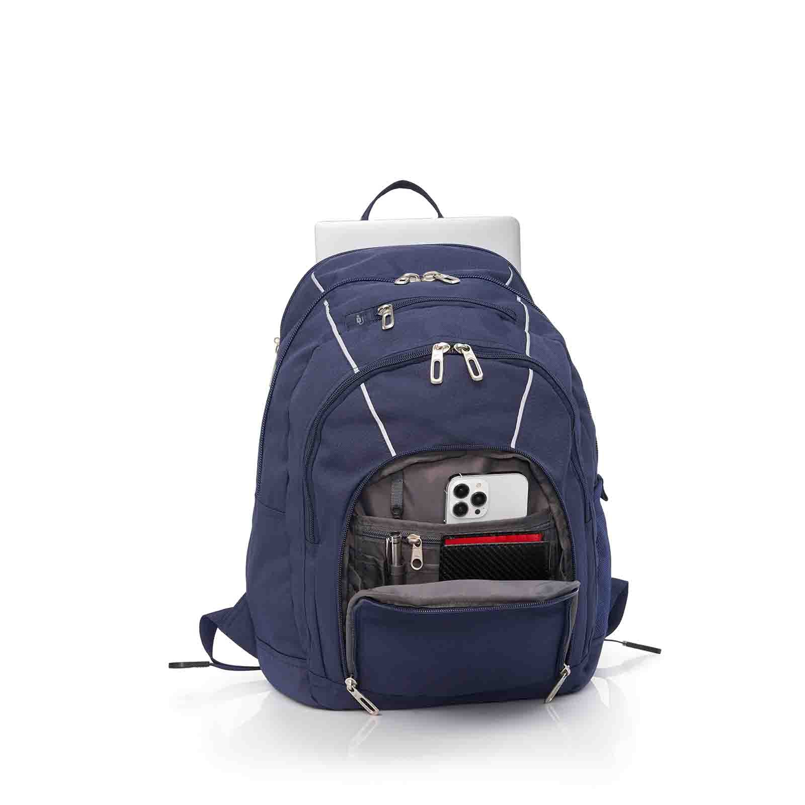 High-Sierra-Academy-3-Eco-15-Inch-Laptop-Backpack-Marine-Blue-Front-Pocket