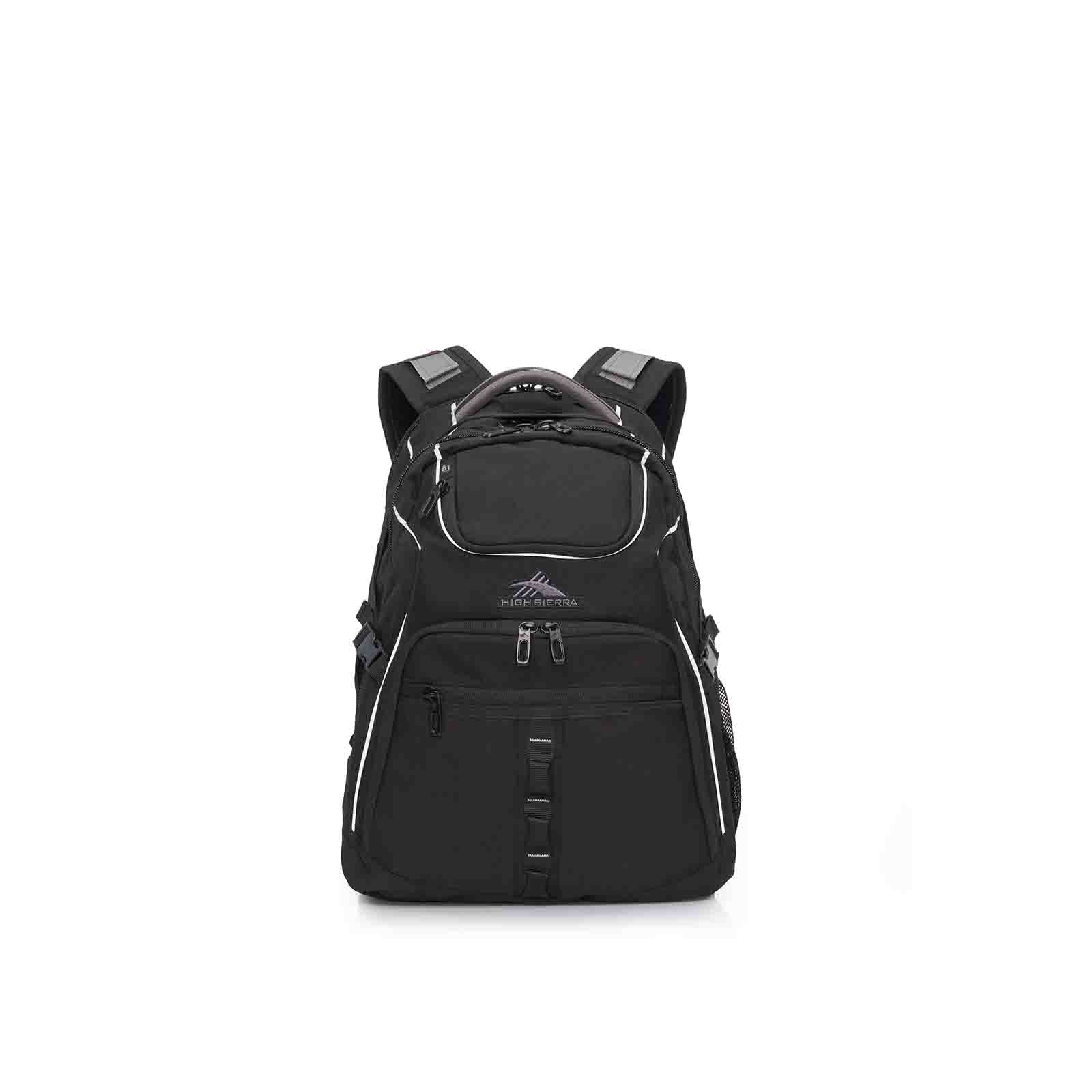 High-Sierra-Access-3-Eco-16-Inch-Laptop-Backpack-Black-Front