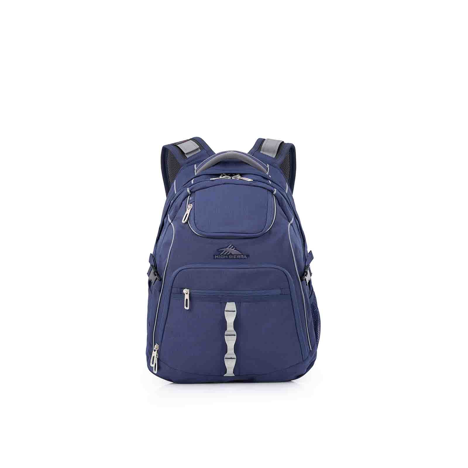 High-Sierra-Access-3-Eco-16-Inch-Laptop-Backpack-Marine-Blue-Front