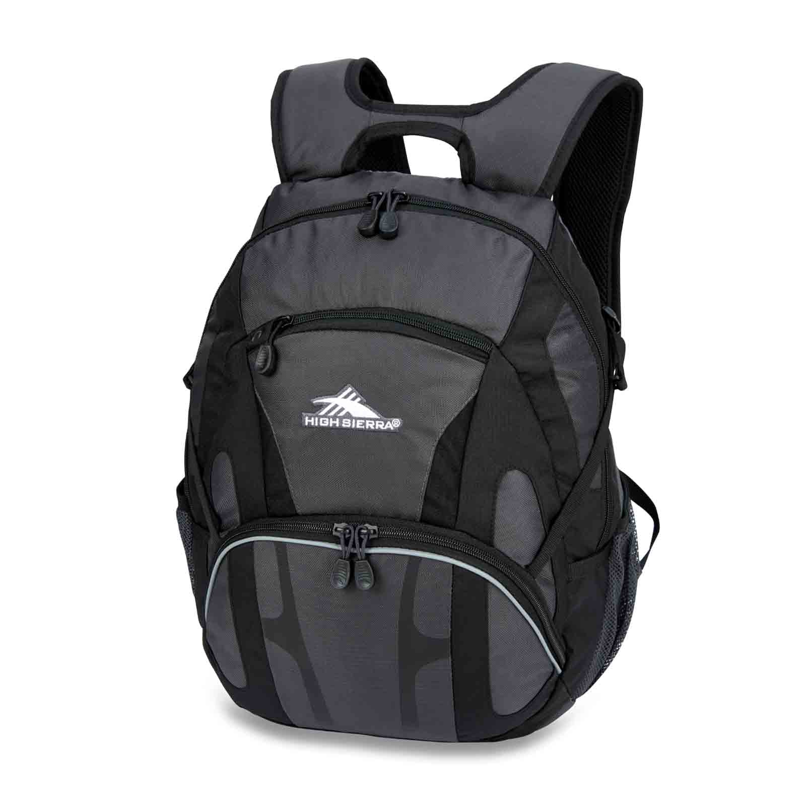 High-Sierra-Composite-Backpack-Charcoal-Front