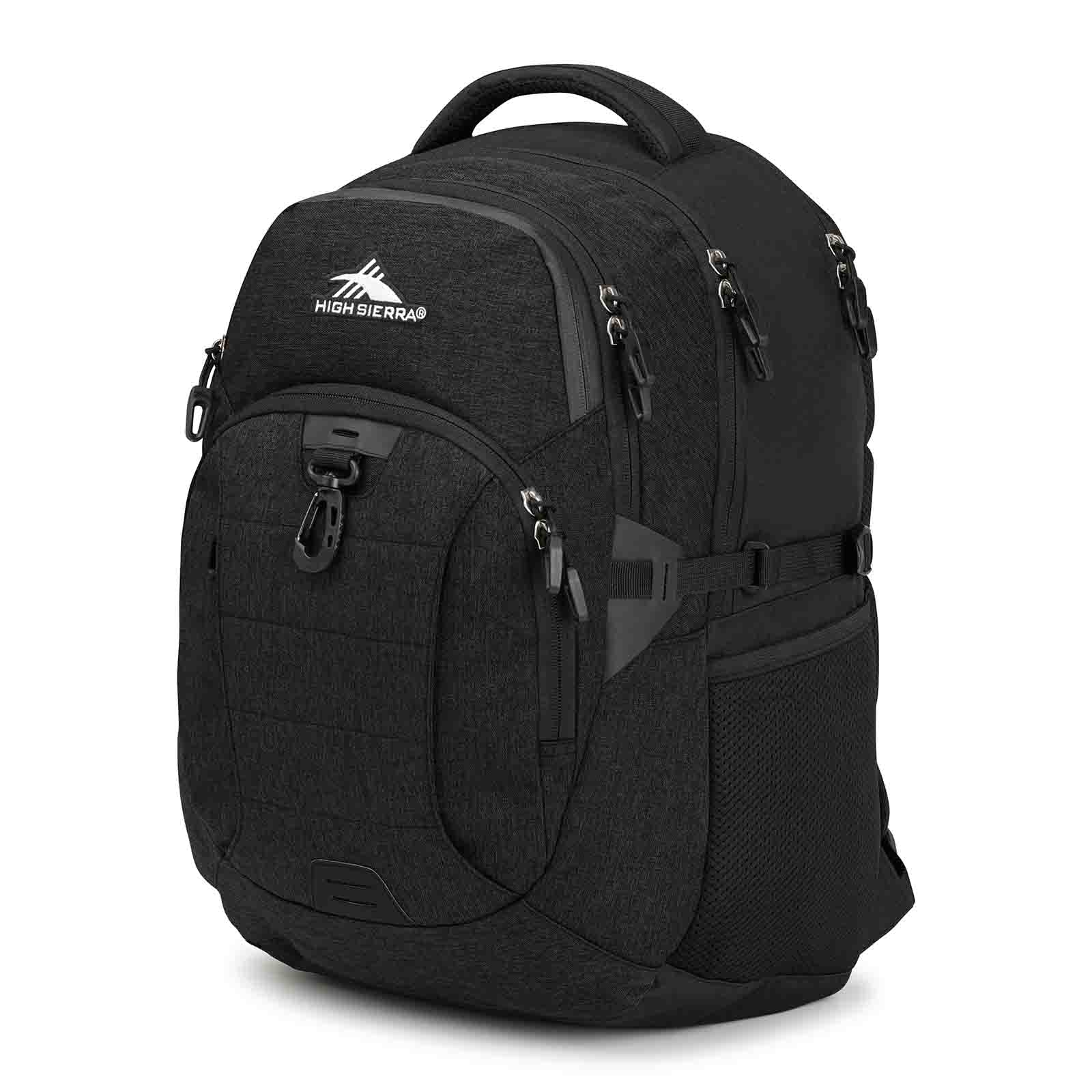 High-Sierra-Jarvis-15inch-Laptop-Backpack-Deep-Black-Front-Angle