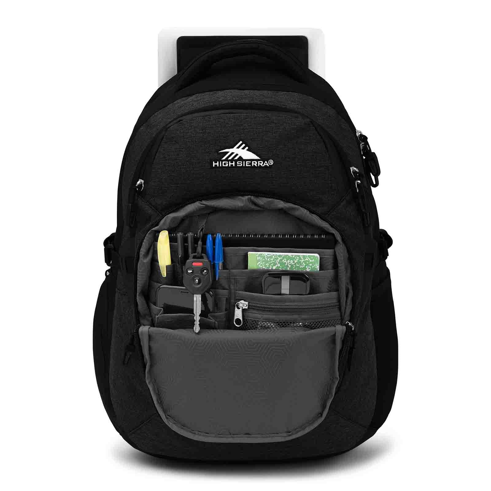 High-Sierra-Jarvis-15inch-Laptop-Backpack-Deep-Black-Front