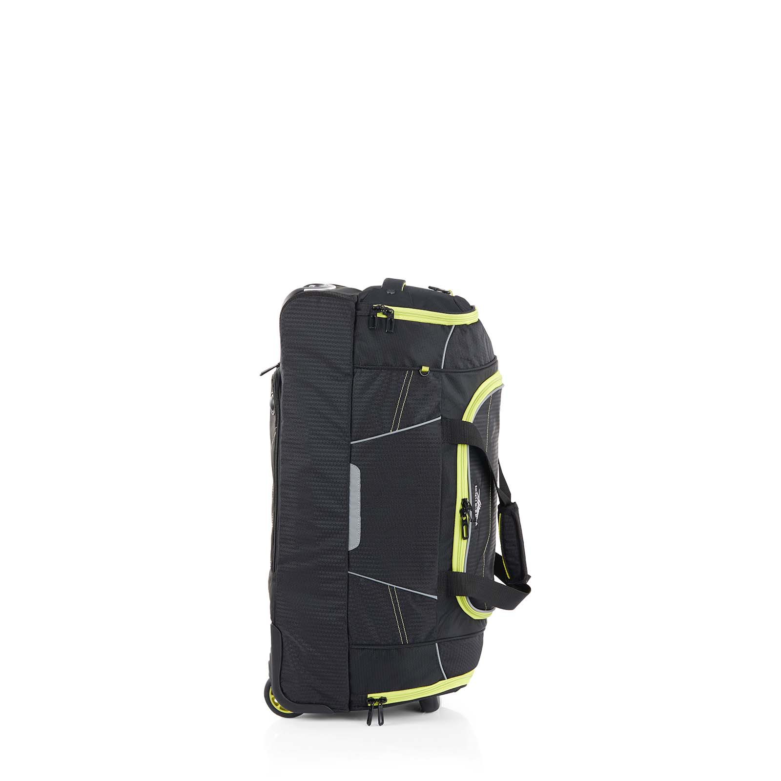 High-Sierra-Ultimate-Access-3-66cm-Wheeled-Duffel-Black-Lime-Front