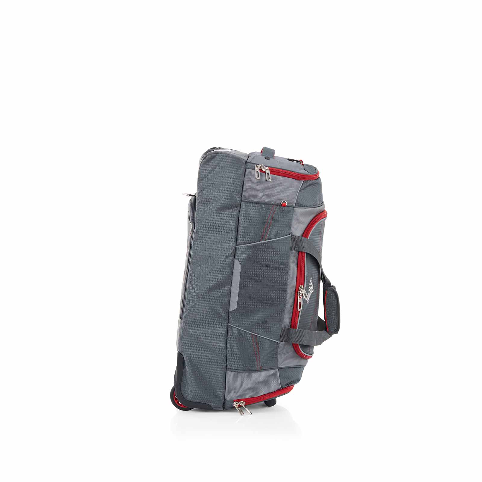 High-Sierra-Ultimate-Access-3-66cm-Wheeled-Duffel-Mercury-Crimson-Front