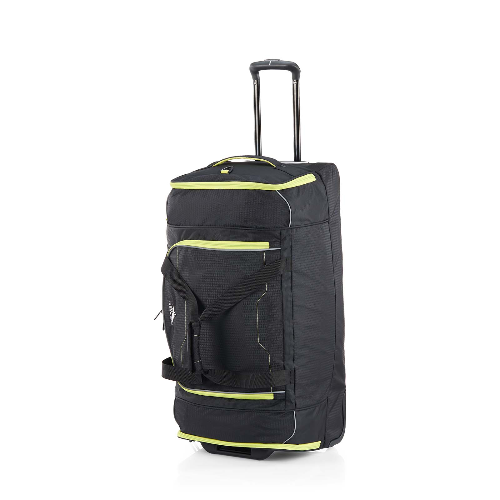 High-Sierra-Ultimate-Access-3-76cm-Wheeled-Duffel-Black-Lime-Upright