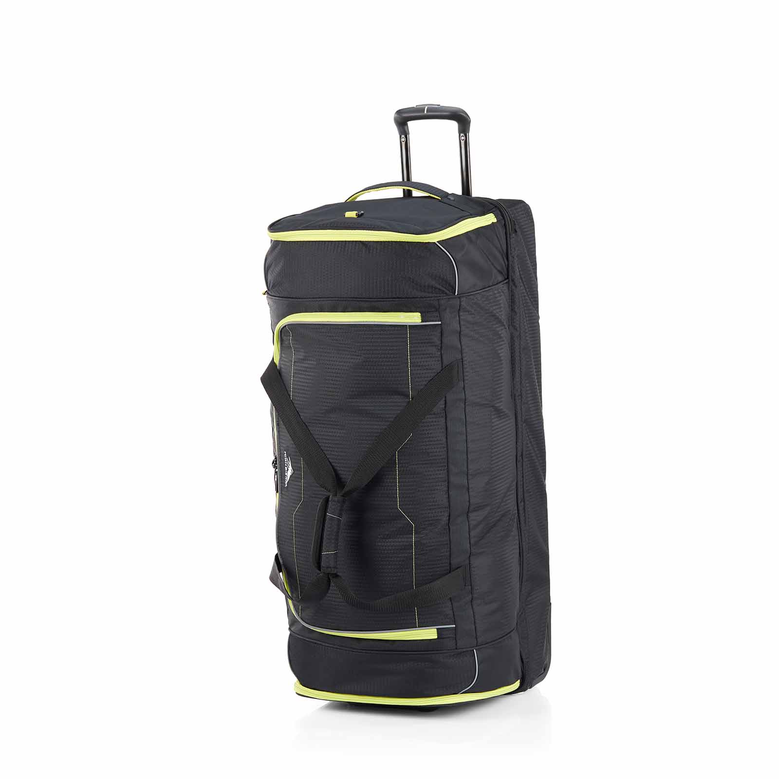 High-Sierra-Ultimate-Access-3-91cm-Wheeled-Duffel-Black-Lime-Upright