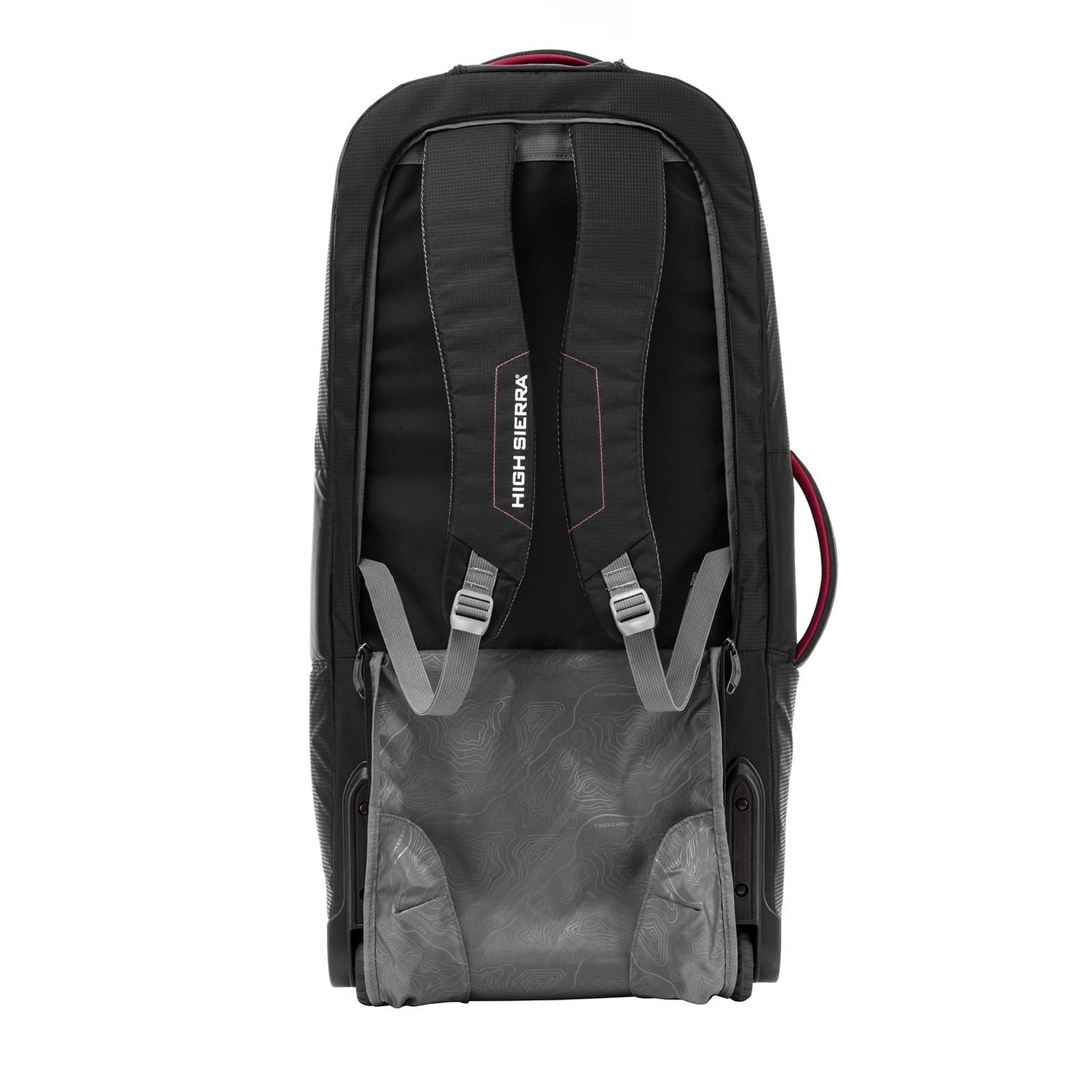     High_Sierra_Composite_V4_76cm_Carry-On_Wheeled_Duffel_Black_Red_Back_Straps