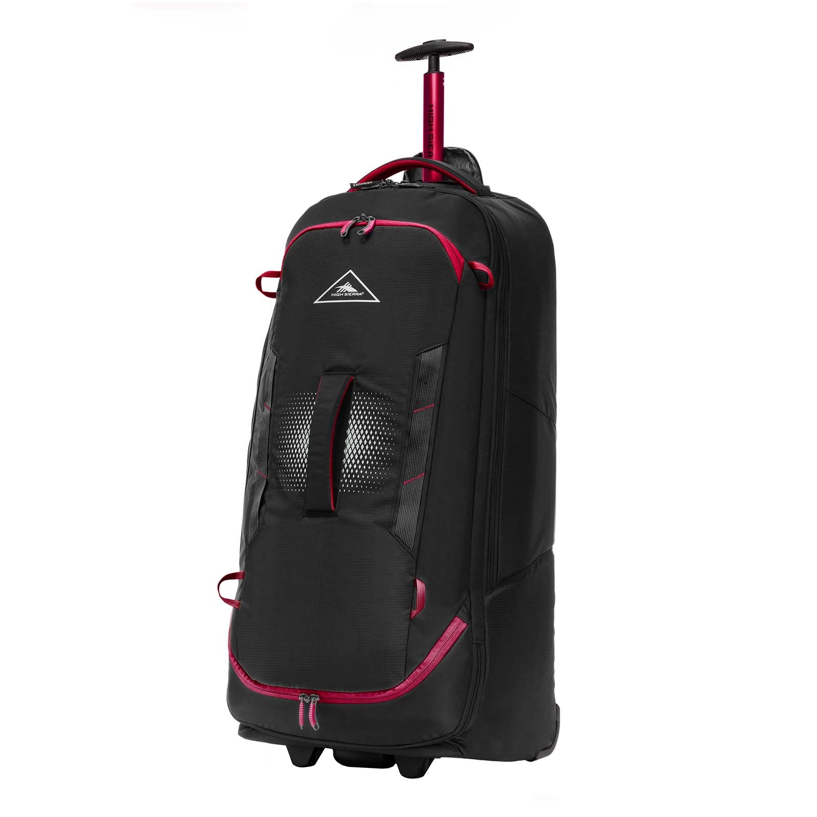    High_Sierra_Composite_V4_84cm_Carry-On_Wheeled_Duffel_Black_Red_Front