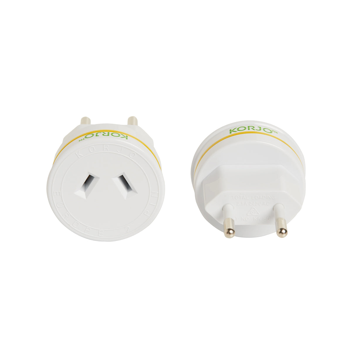 Korjo Travel Adaptor Australia To Europe, Italy & Switzerland