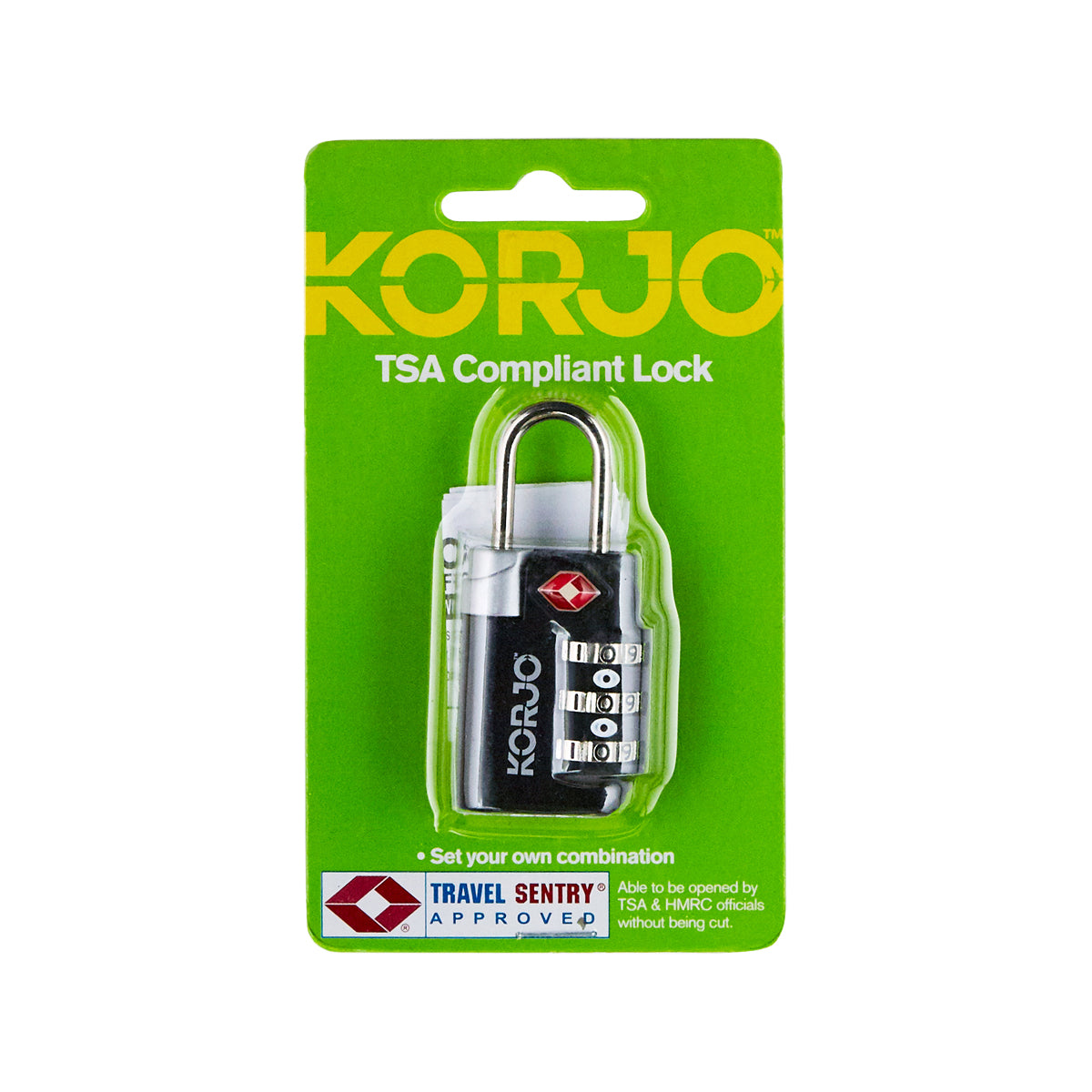 Korjo TSA Compliant Lock
