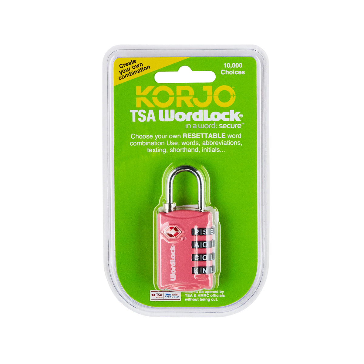 Korjo Wordlock Luggage Lock