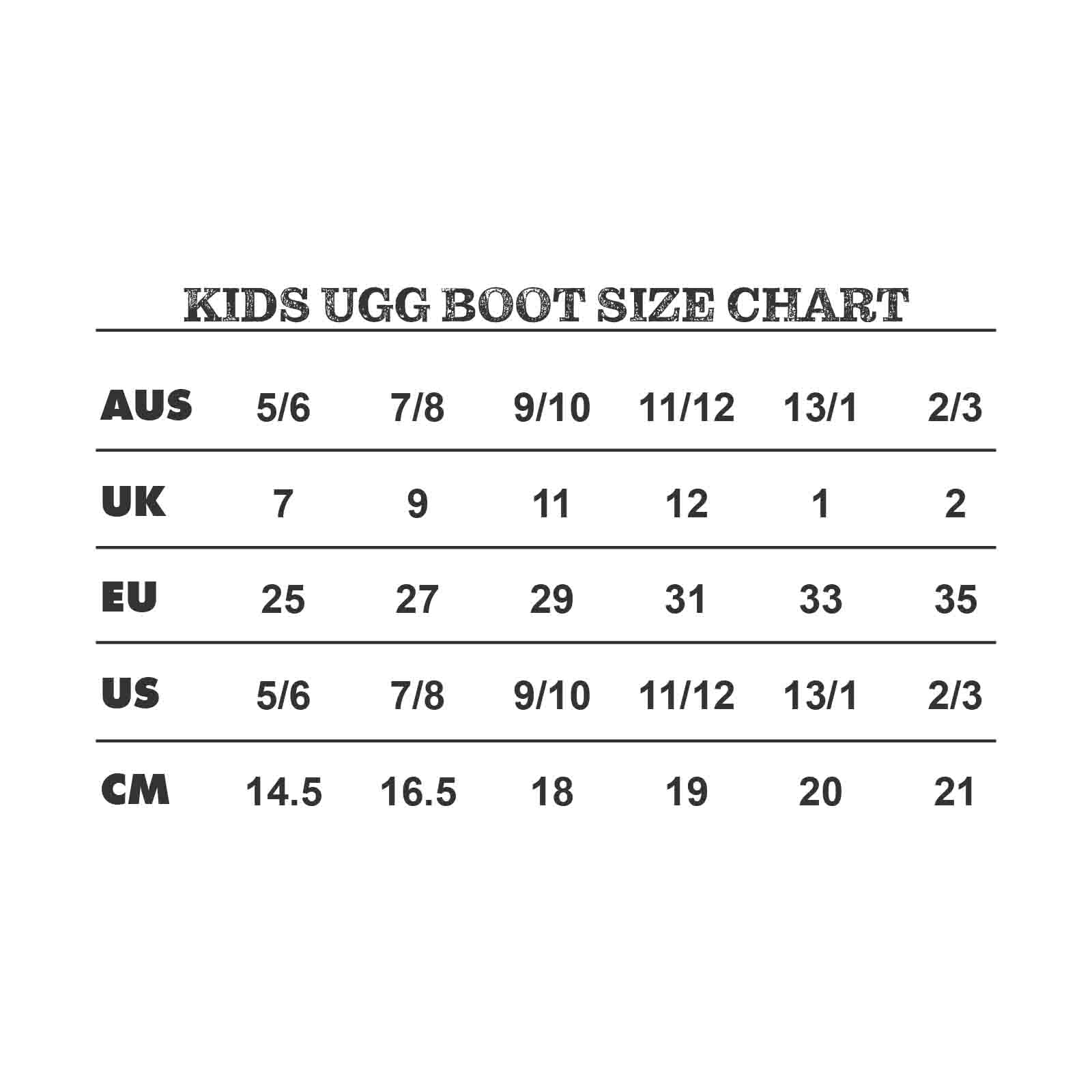 Ozwear UGG Boots Kids Classic Long Chestnut