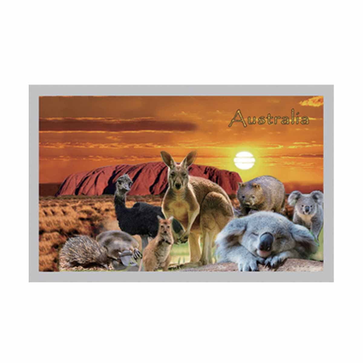 Magnet Foil LS Outback Animals