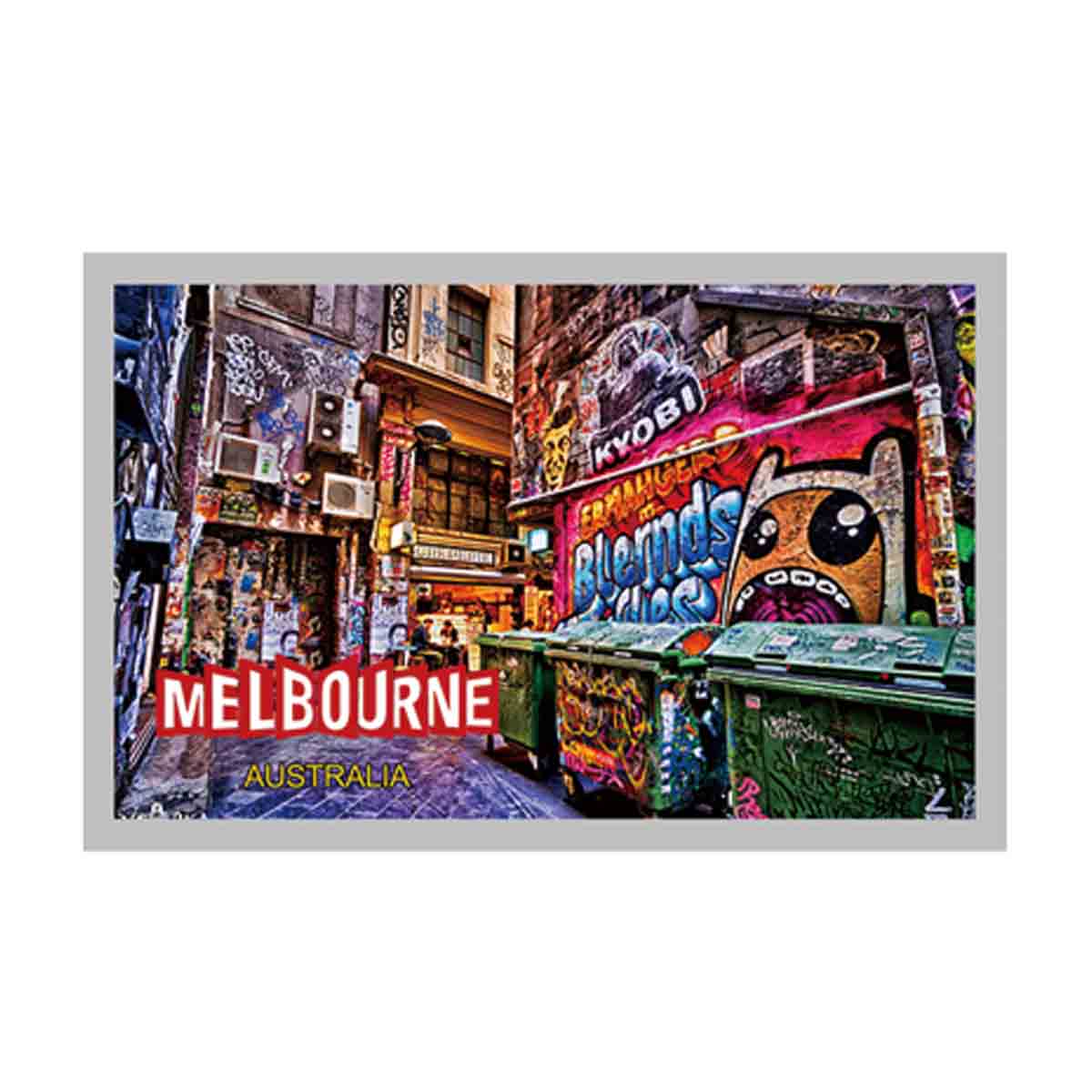 Magnet Foil LS Melbourne Lane Way Graffiti
