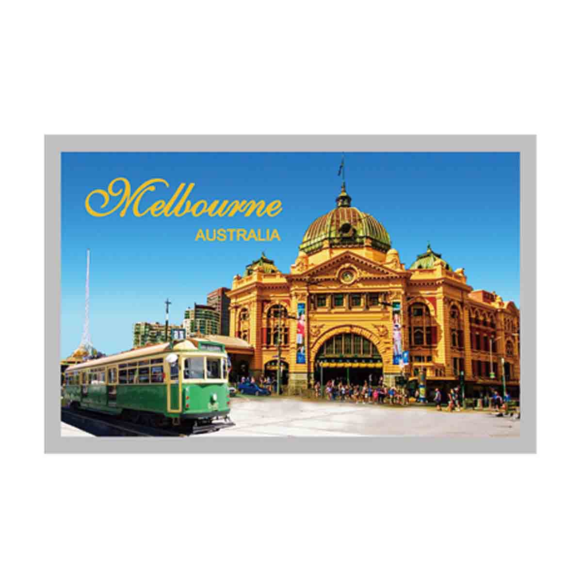 Magnet Foil LS Melbourne Flinders Street & Tram