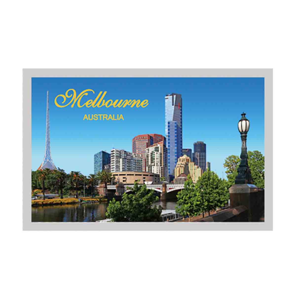 Magnet Foil LS Melbourne Yarra Cityscape
