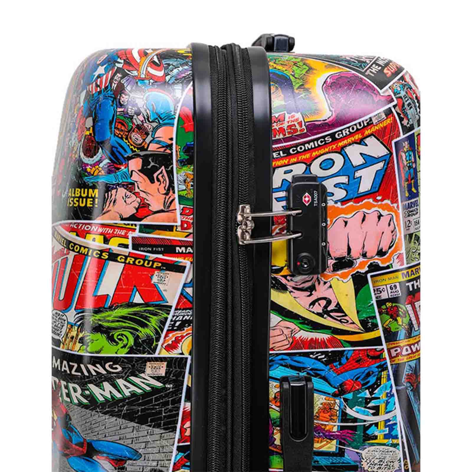 Marvel-Comic-24inch-Medium-Suitcase-Lock
