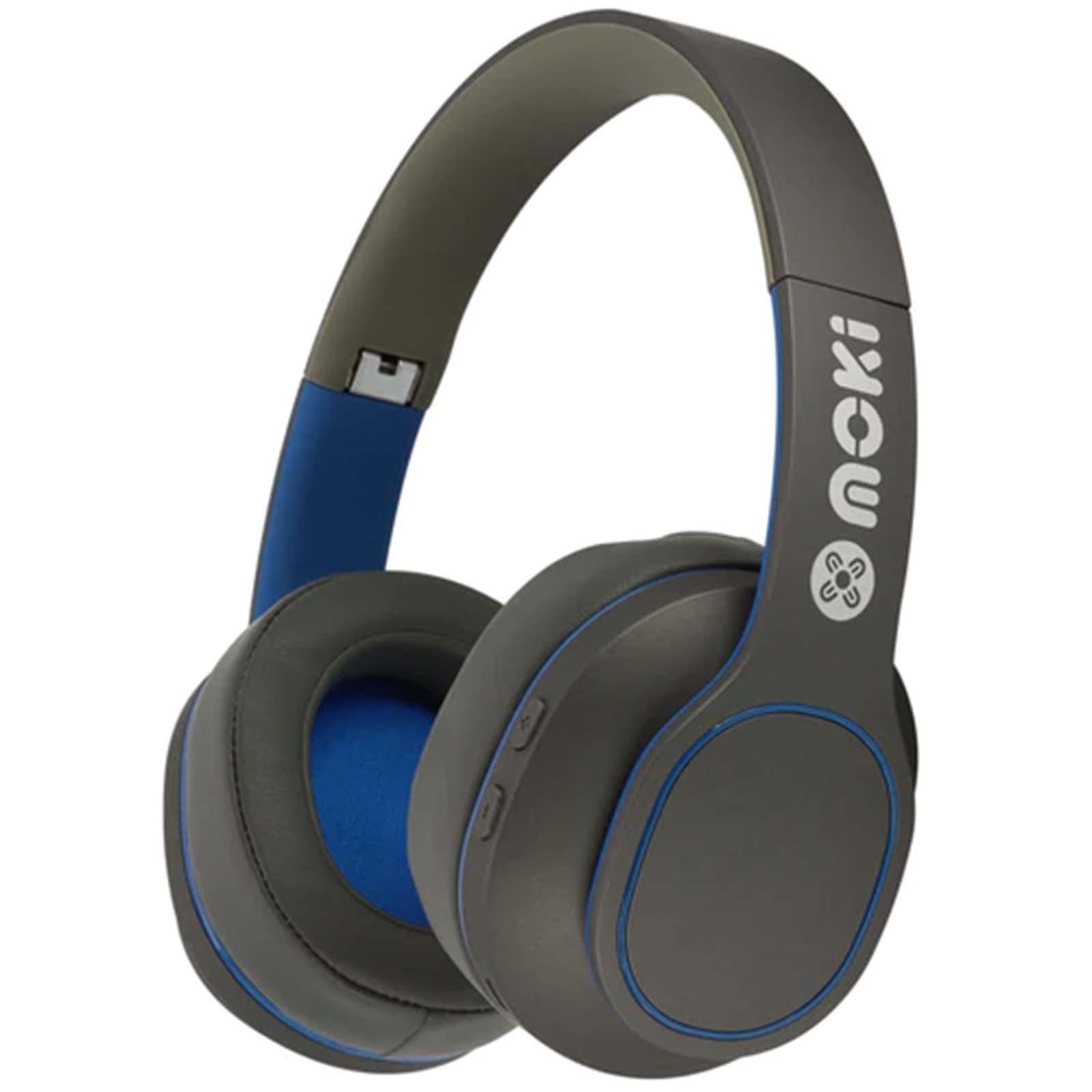 Moki Navigator ANC Volume Limited Wireless Headphones Blue