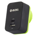 Moki Wall Charger + Type-C + USB 3.0 Rapid Charge