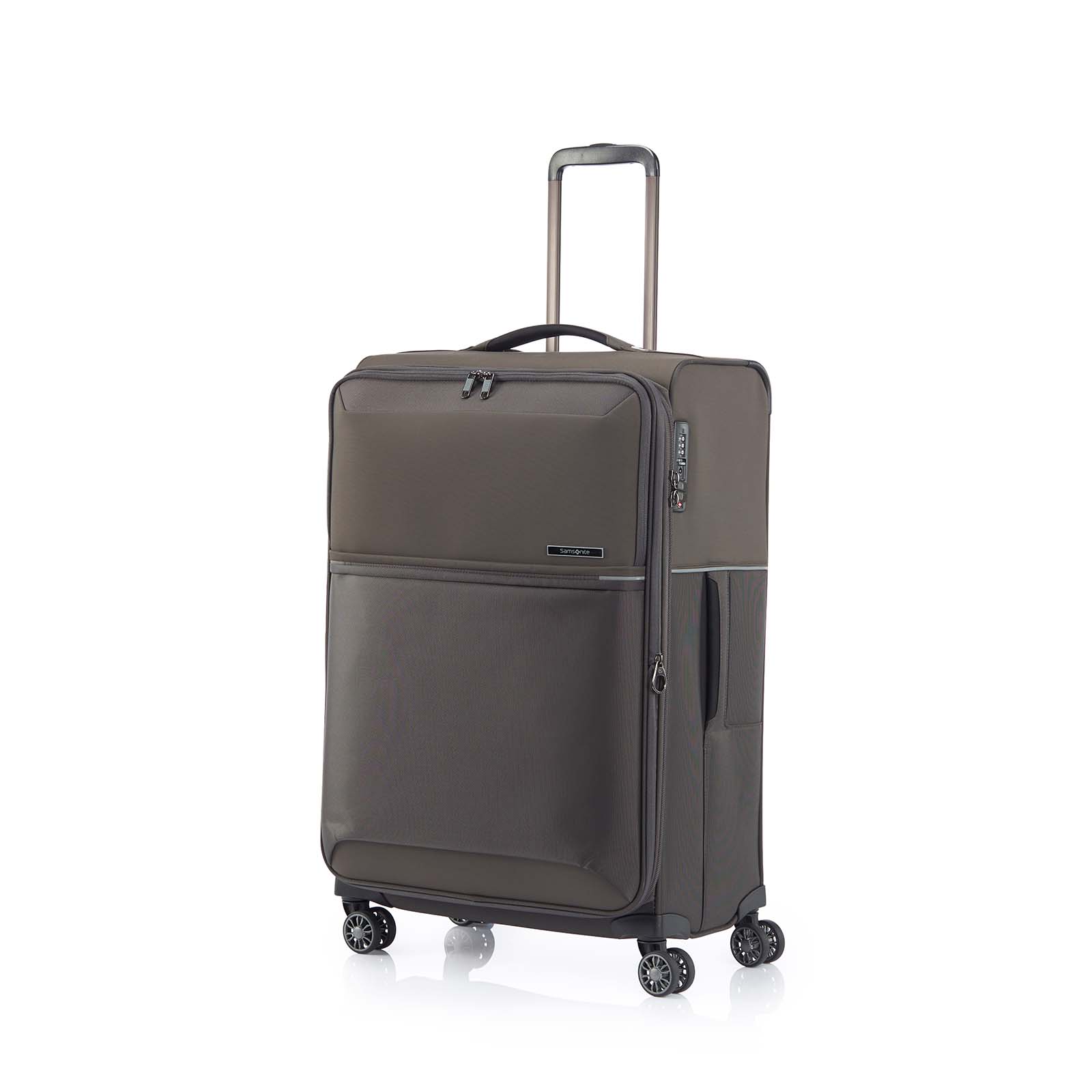 Samsonite-73h-71cm-Suitcase-Platinum-Grey-Front-Angle