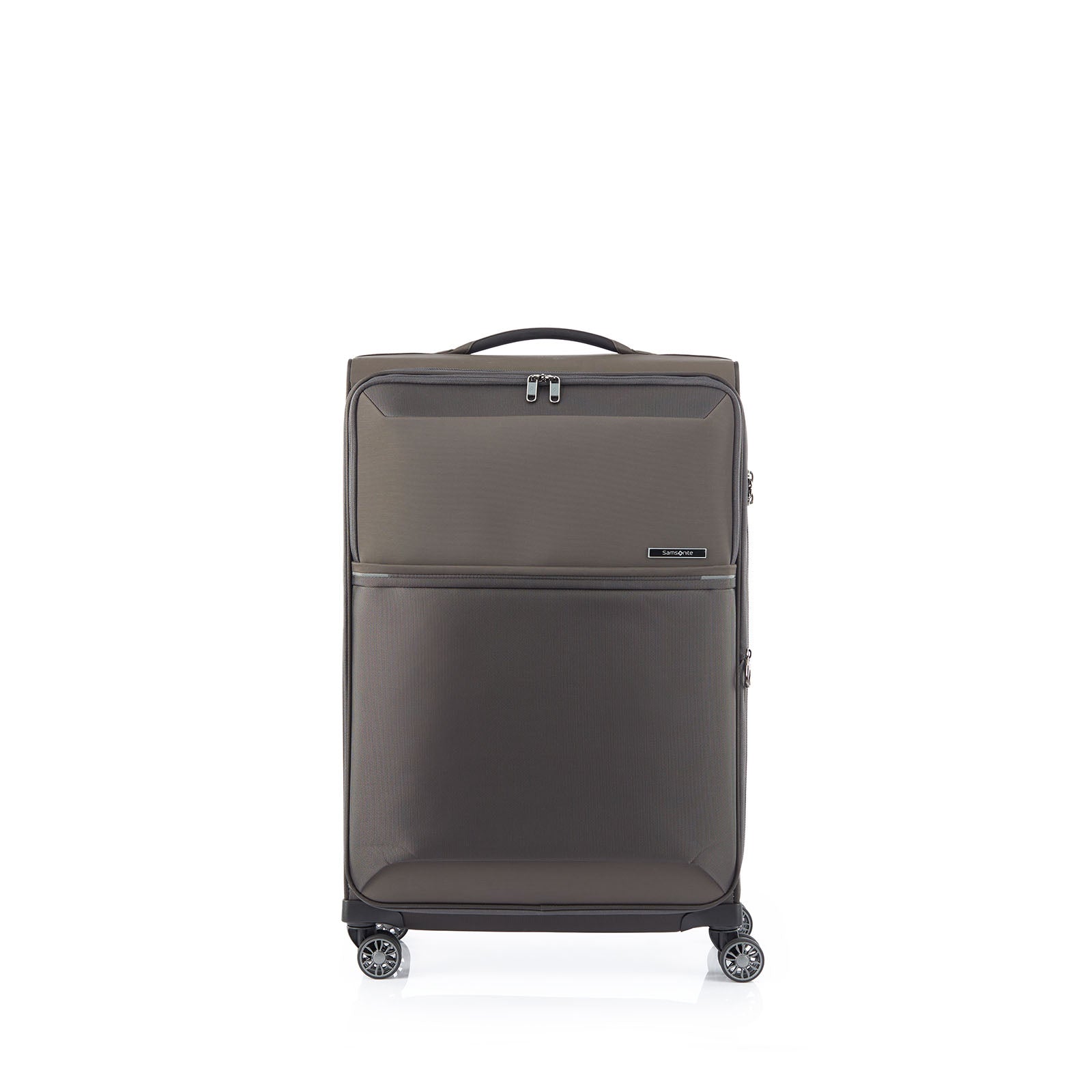 Samsonite-73h-71cm-Suitcase-Platinum-Grey-Front