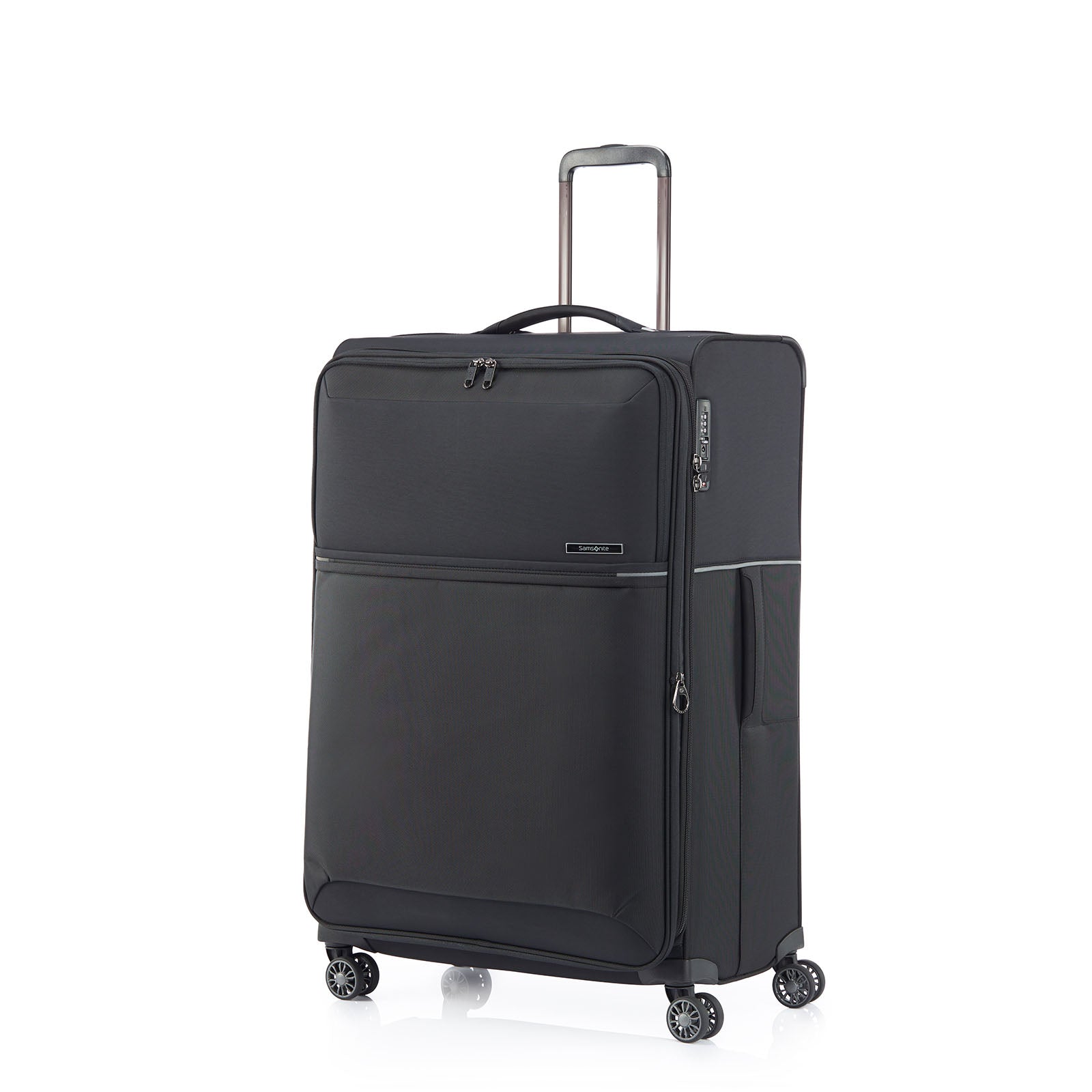 Samsonite-73h-78cm-Suitcase-Black-Front-Angle