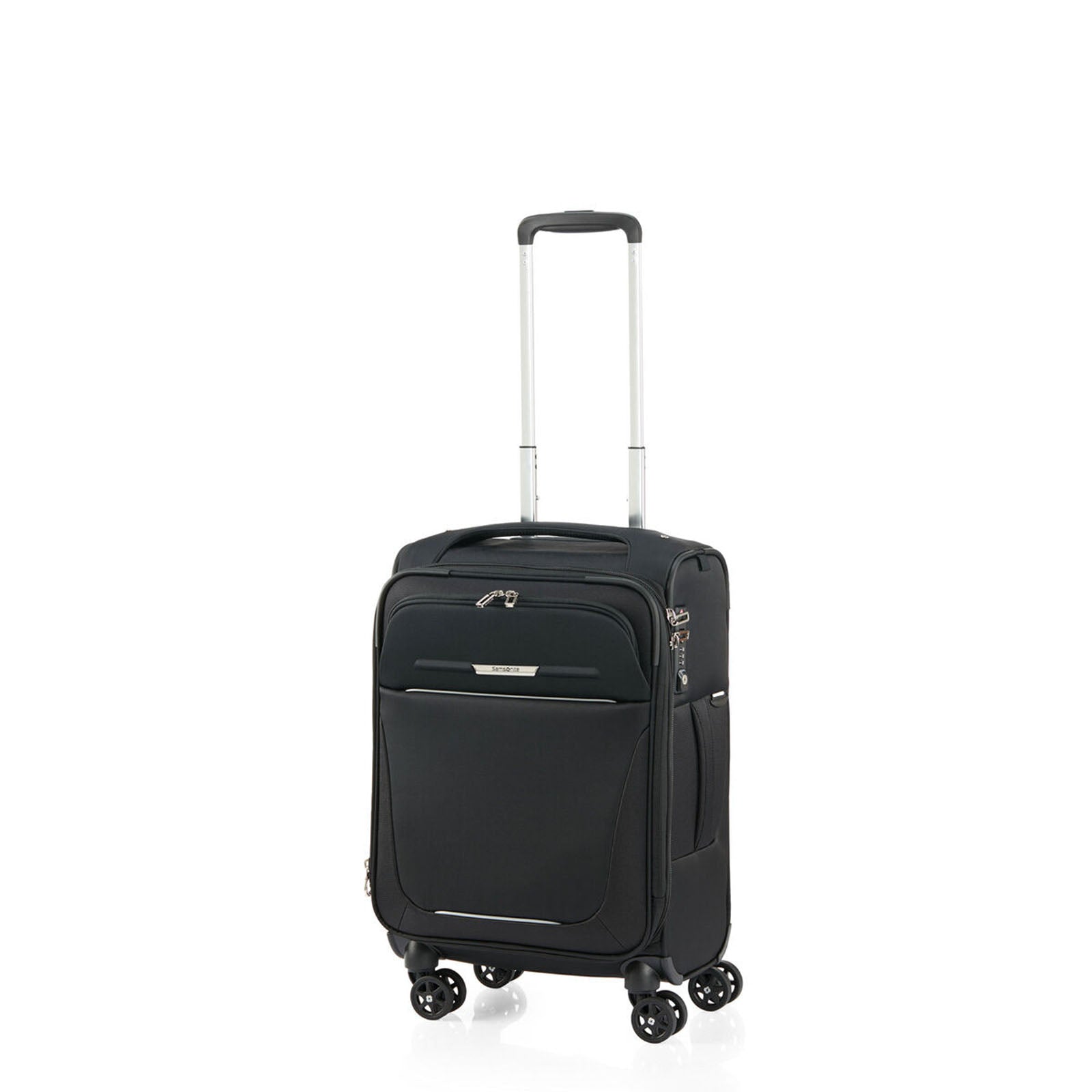 Samsonite-B-Lite-5-55cm-Suitcase-Black-Front-Angle
