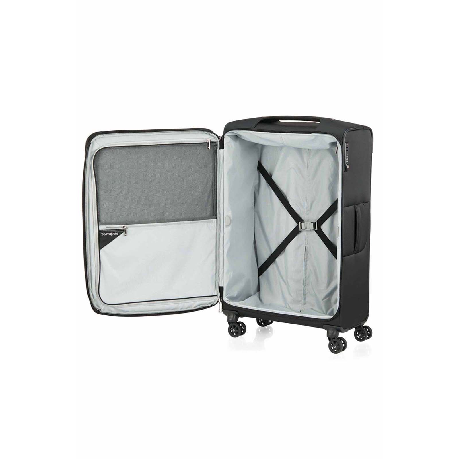 Samsonite-B-Lite-5-78cm-Suitcase-Black-Open