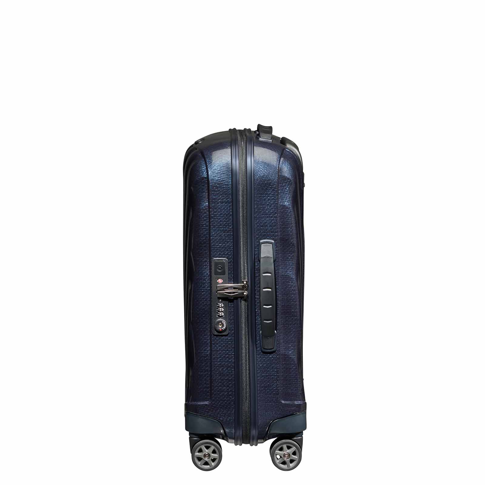 Samsonite-C-Lite-55cm-Suitcase-Midnight-Blue-Side-Handle