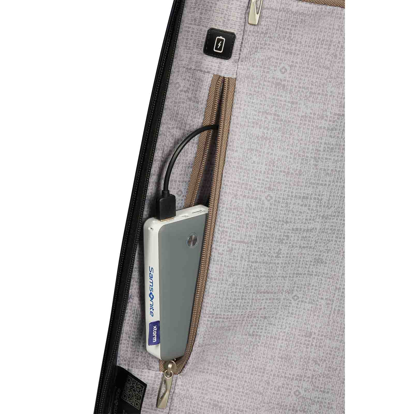 Samsonite-C-Lite-55cm-Suitcase-Midnight-Blue-Tech-Pocket
