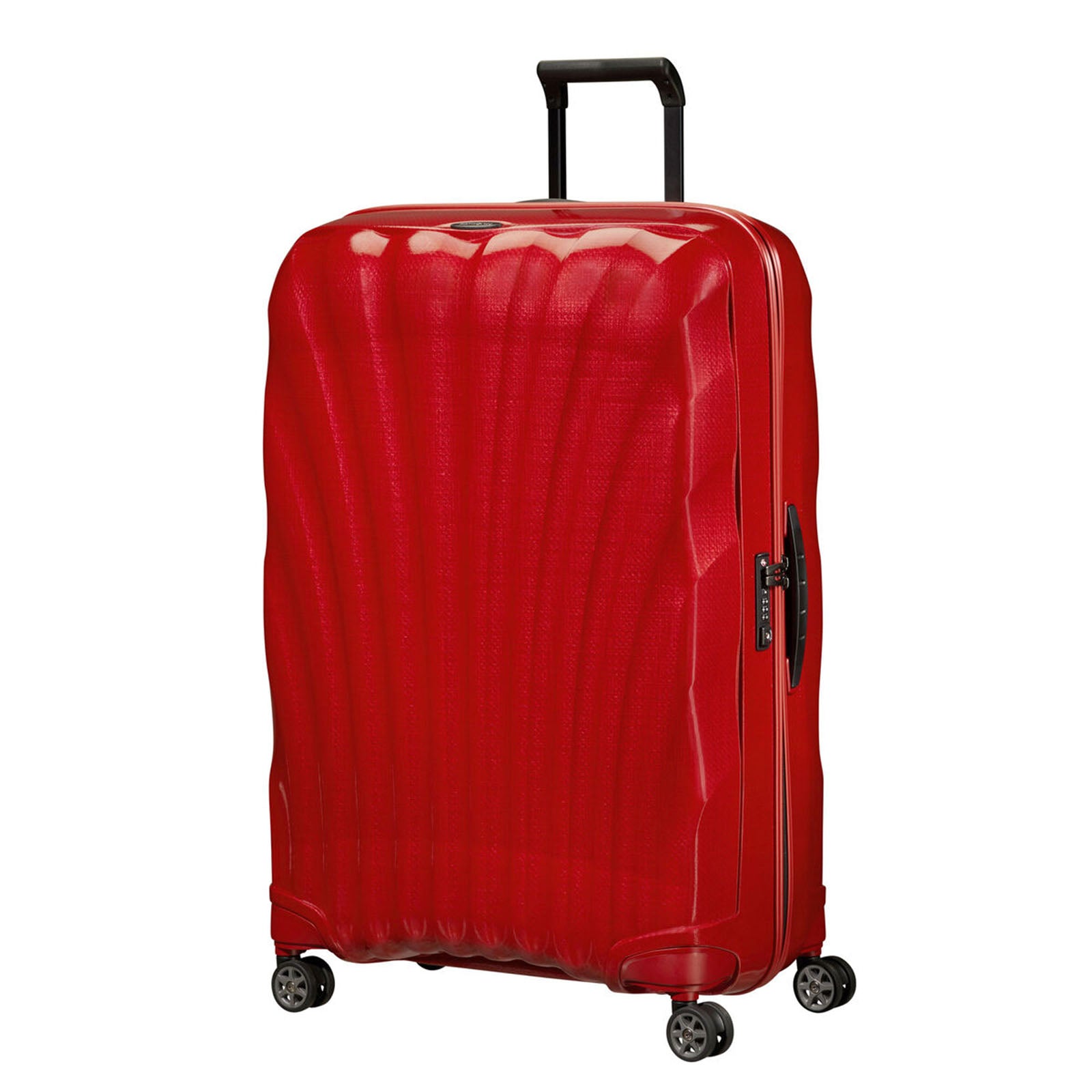 Samsonite-C-Lite-81cm-Suitcase-Chili-Red-Front-Angle