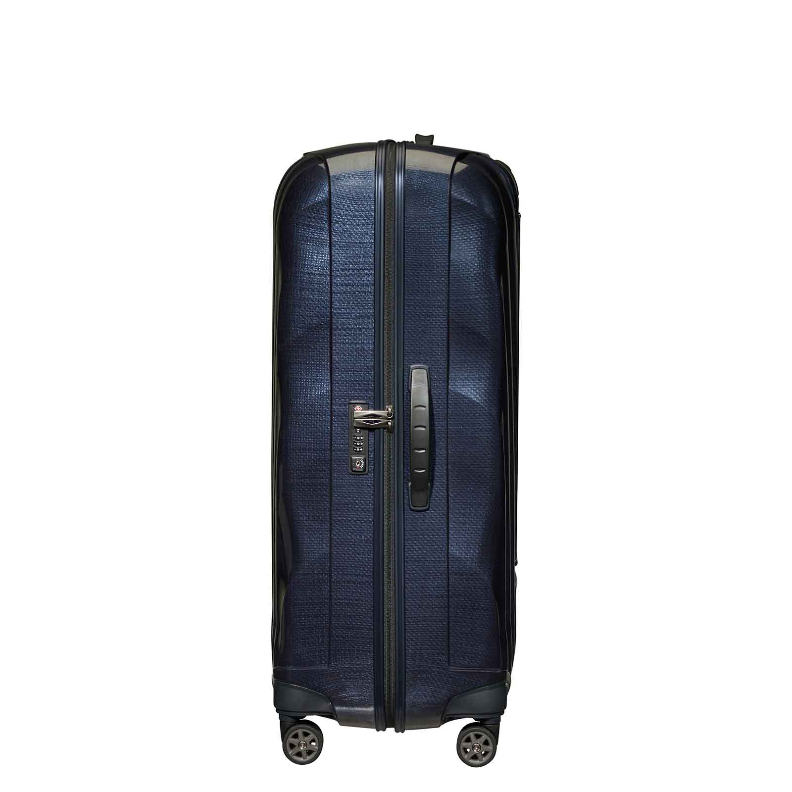 Samsonite-C-Lite-81cm-Suitcase-Midnight-Blue-Side-Handle