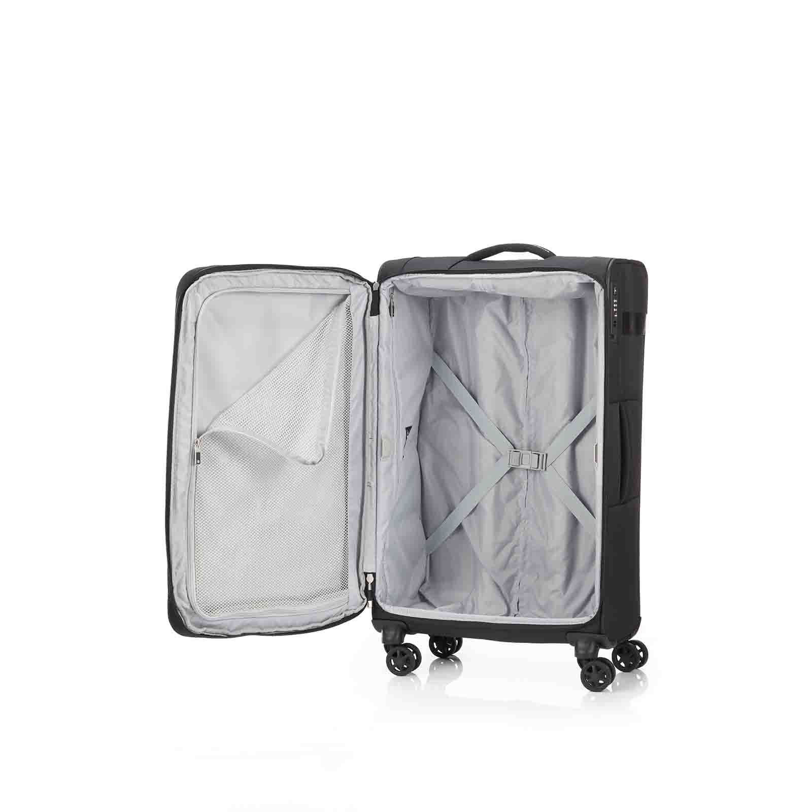 Samsonite-City-Rhythm-71cm-Suitcase-Black-Open