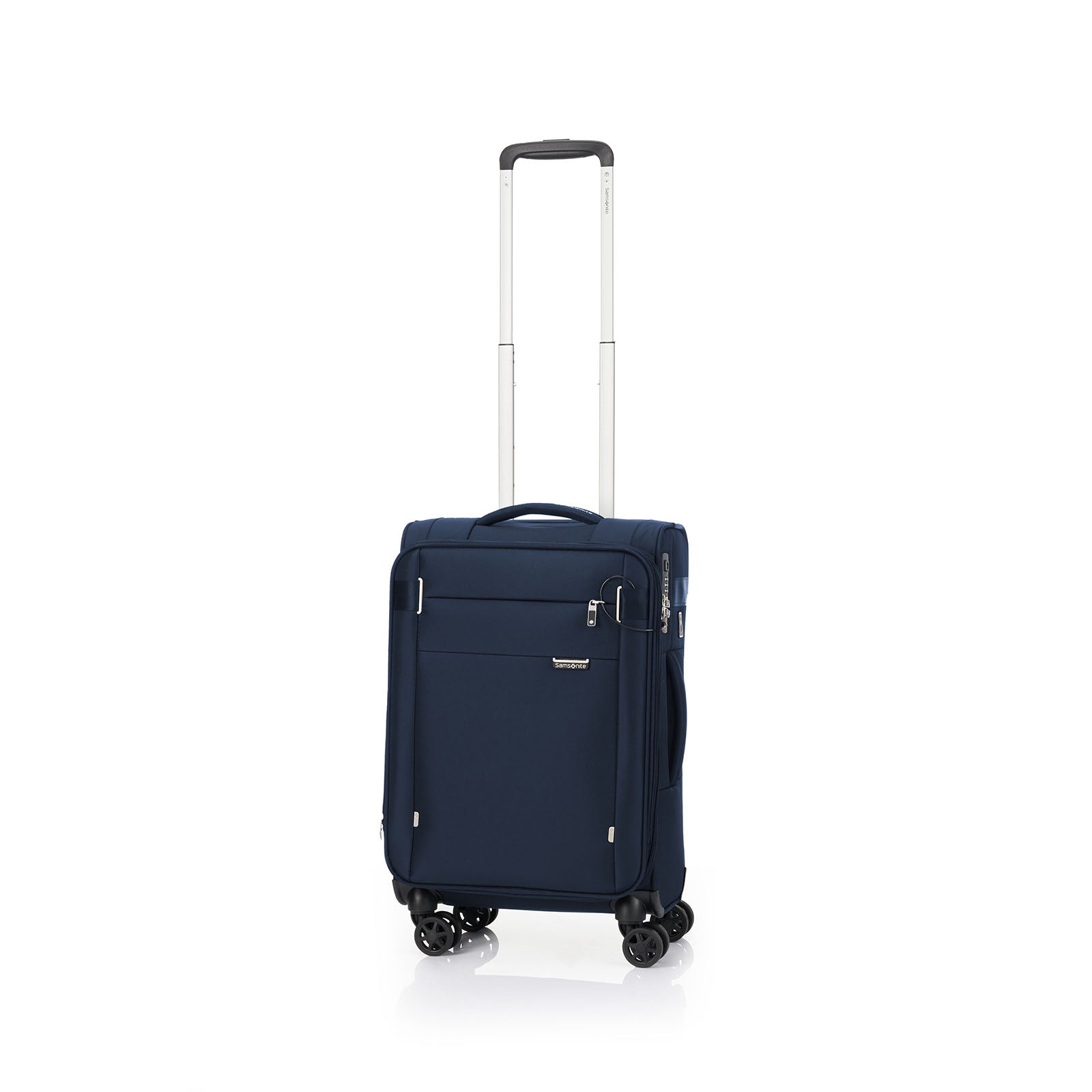 Samsonite-City-Rhythm-Carry-On-55cm-Suitcase-Navy-Front-Angle