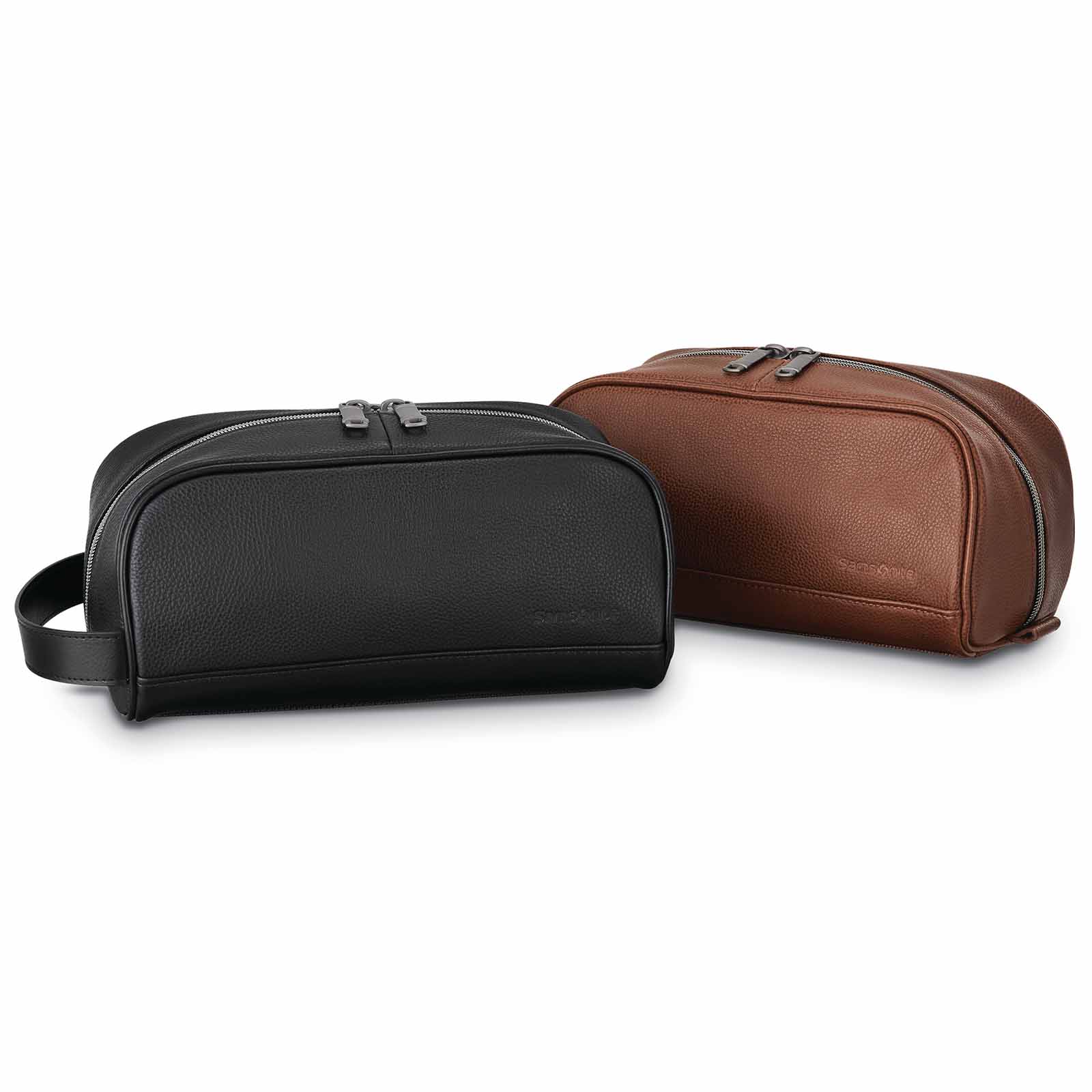 Samsonite-Classic-Leather-Travel-Kit-Black-Two-Colours