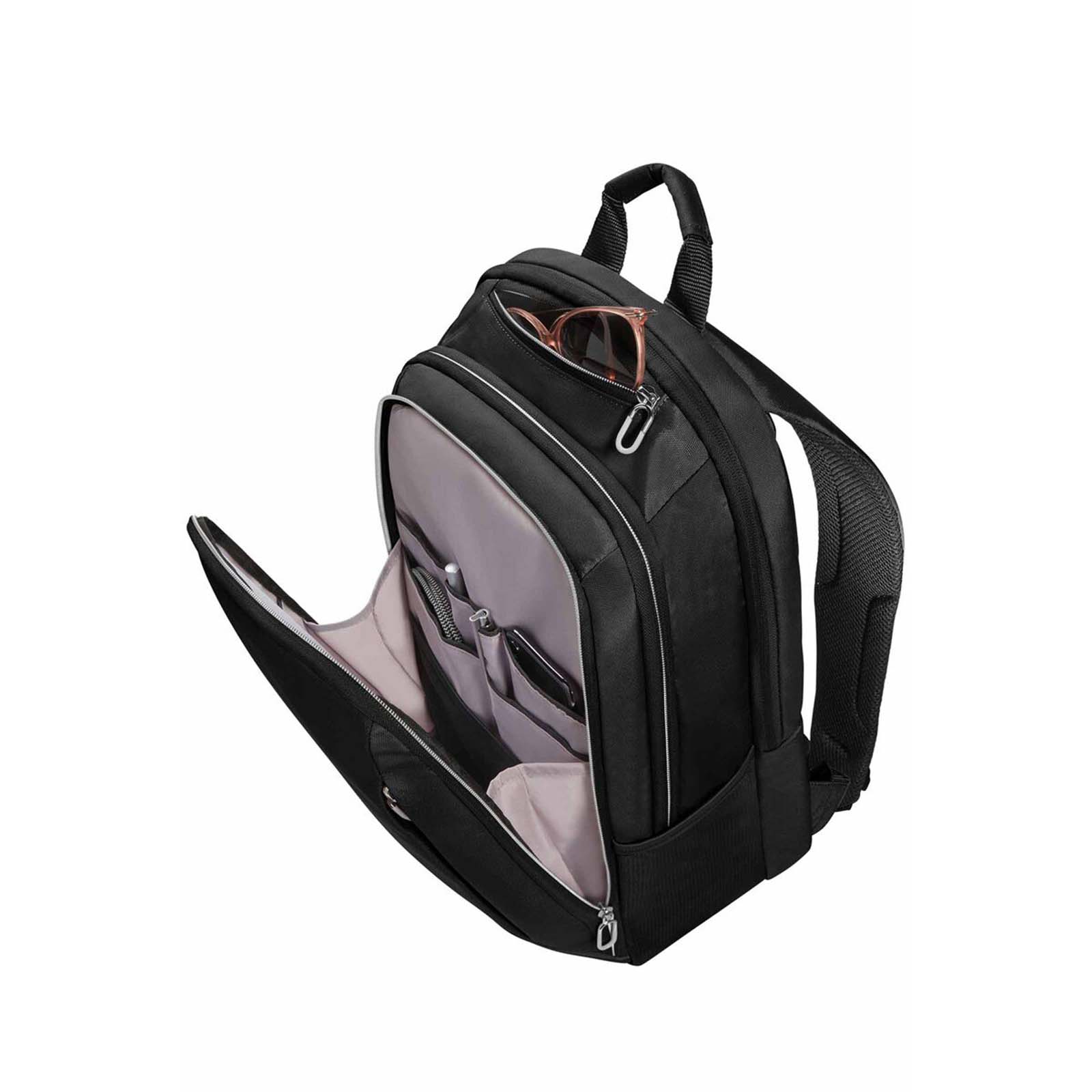 Samsonite-Guardit-Classy-15-Inch-Laptop-Backpack-Black-Open