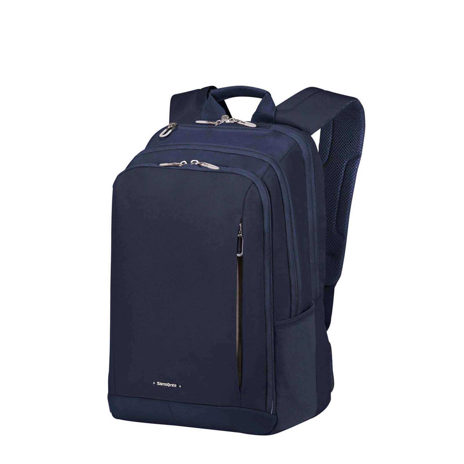 Samsonite-Guardit-Classy-15-Inch-Laptop-Backpack-Midnight-Blue-Front-Angle