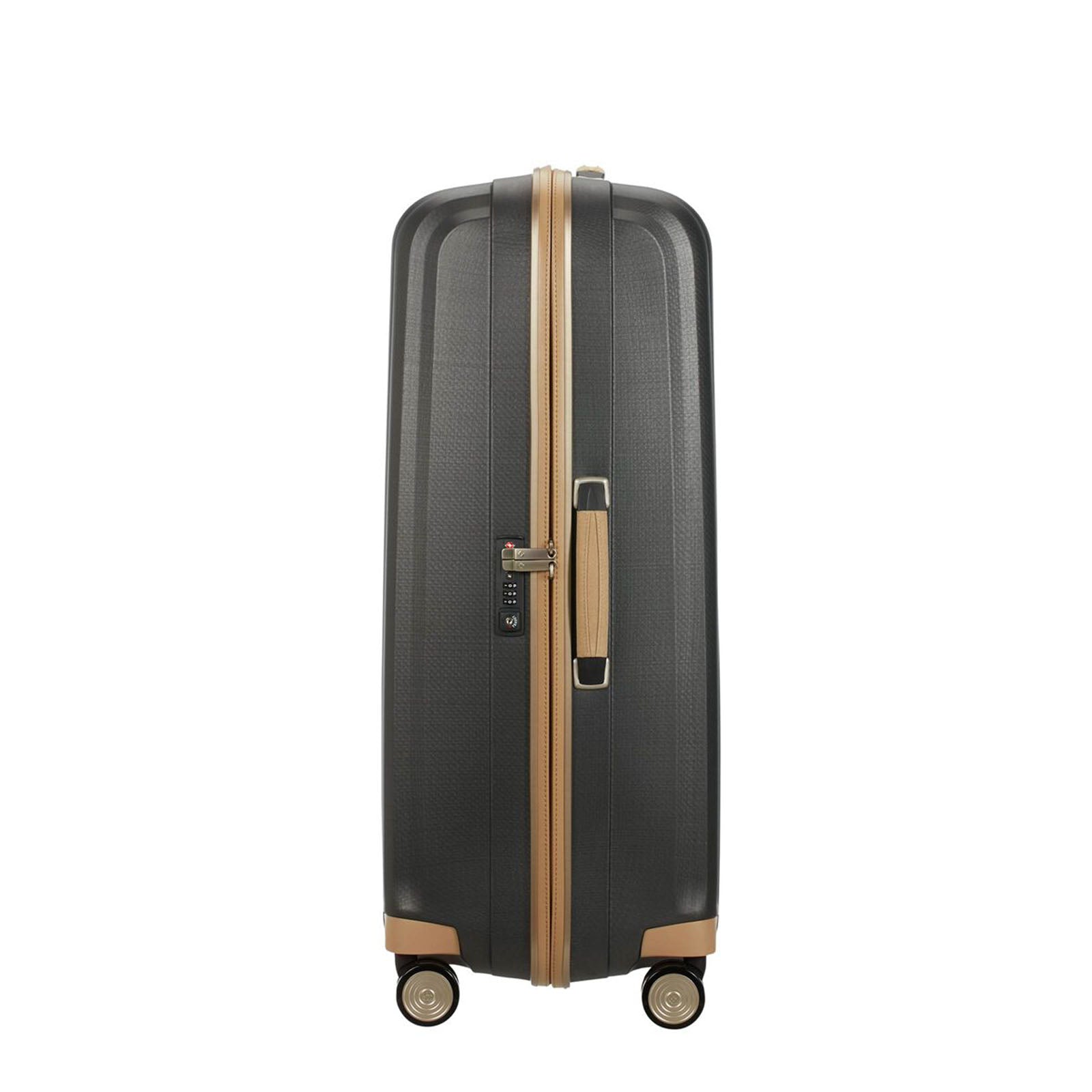 Samsonite-Lite-Cube-Prime-82cm-Suitcase-Graphite-Handle