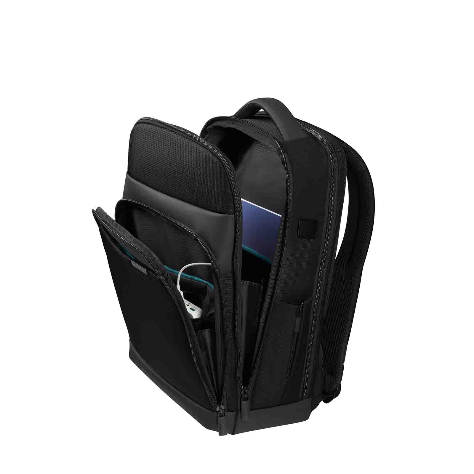 Samsonite-Mysight-17-Inch-Laptop-Backpack-Black-Open-Angle