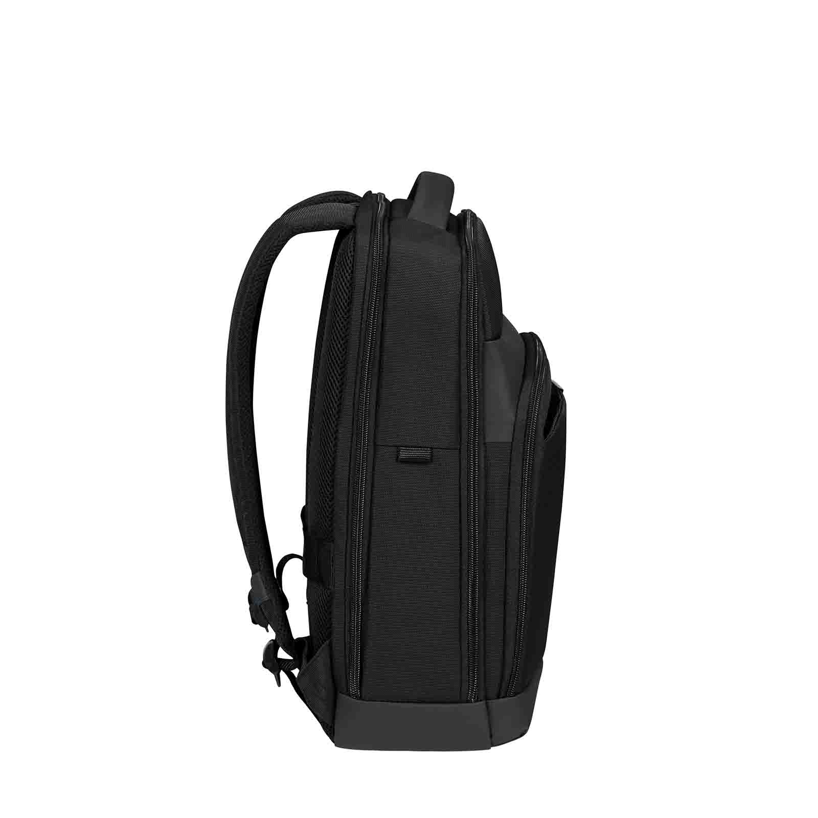 Samsonite-Mysight-17-Inch-Laptop-Backpack-Black-Side-LH