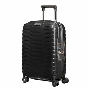 Samsonite-Proxis-55cm-Suitcase-Black-Front-Angle