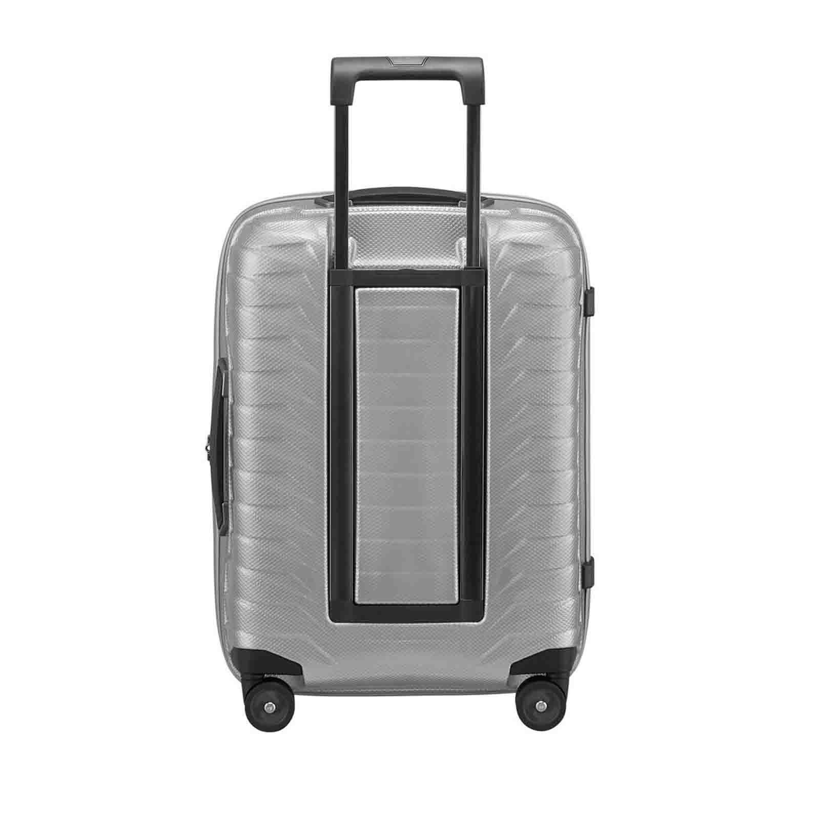 Samsonite-Proxis-55cm-Suitcase-Silver-Back